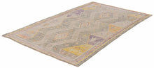 4x8 Colorful Modern Oushak Area Rug