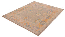 6x7 Soft Modern Oushak Area Rug