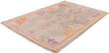 5x8 Colorful Modern Oushak Area Rug
