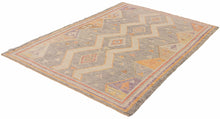 5x7 Soft Modern Oushak Area Rug