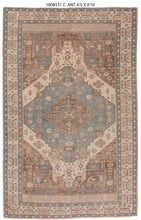6x10 Soft Vintage Turkish Area Rug