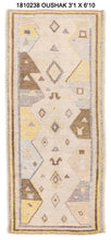 3x7 Soft Modern Oushak Runner Rug