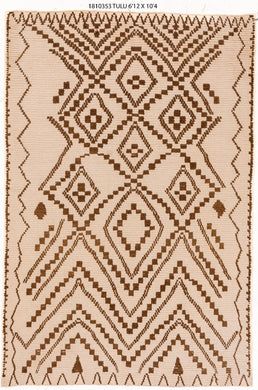 7x10 Soft Modern Turkish Area Rug