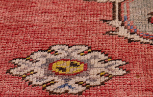 3x10 Colorful Old & Vintage Turkish Runner Rug