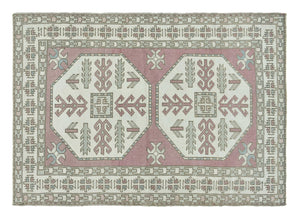 4x6 Soft Old & Vintage Turkish Area Rug