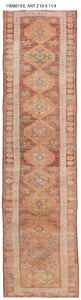 3x11 Old & Vintage Turkish Area Runner Rug