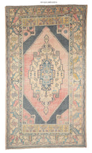 4x7 Old & Vintage Turkish Area Rug