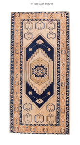 4x8 Old & Vitage Turkish Area Runner Rug