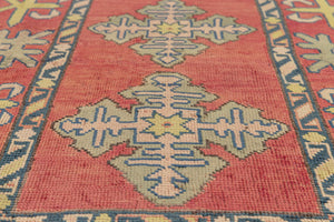3x4 Old & Vintage Turkish Area Rug