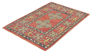 3x4 Old & Vintage Turkish Area Rug