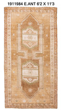6x11 Old & Vintage Turkish Area Rug