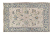 6x9 Soft Modern Oushak Area Rug