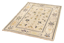 4x5 Cream Turkish Area Rug