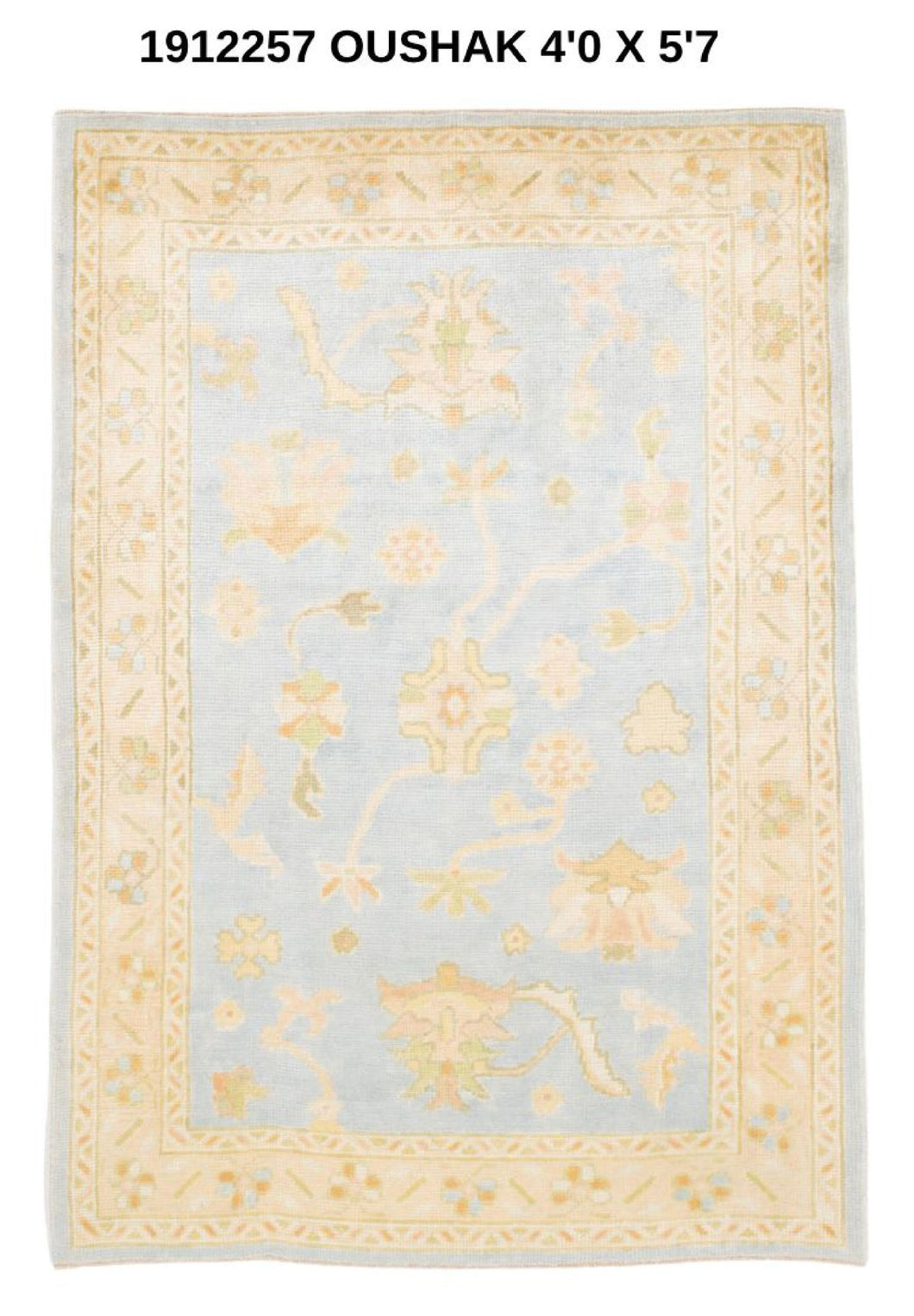 4x6modern Oushak Area Rug