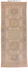 4x12 Old & Vintage Turkish Area Runner Rug