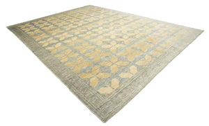 10x13 Modern Turkish Oushak Area Rug