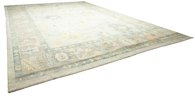 14x21 Modern Turkish Oushak Area Rug