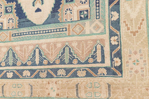 4x9 Old & Vintage Turkish Area Runner Rug