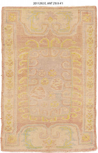 3x4 Old & Vintage Turkish Area Rug