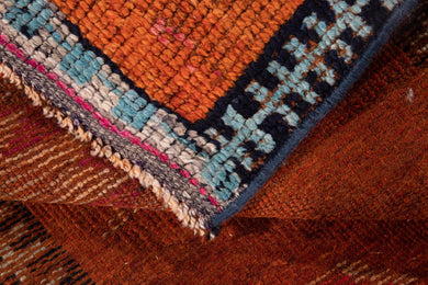 3x14 Old & Vintage Turkish Area Runner Rug