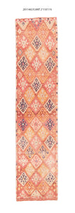 3x12 Old & Vintage Turkish Area Runner Rug