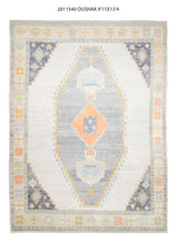 10x13 Modern Oushak Area Rug