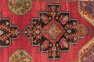 4x9 Old & Vintage Turkish Area Rug