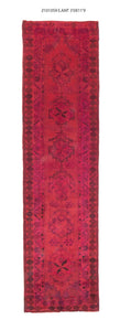 3x12 Old & Vintage Turkish Area Runner Rug