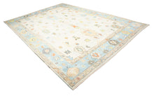 10x14 Moder Oushak Area Rug