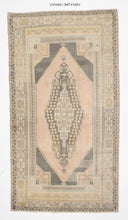 4x8 Old & Vintage Turkish Area Rug