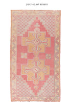 5x9 Old & Vintage Turkish Area Rug
