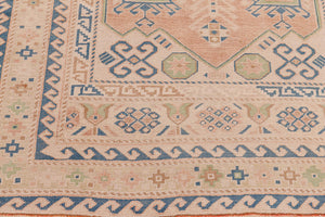 4x6 Old & Vintage Turkish Area Rug