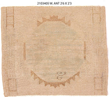 3x2 Old & Vintage Turkish Area Rug