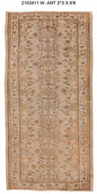 3x7 Old & Vintage Turkish Area Rug