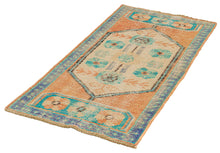 2x4 Old & Vintage Turkish Area Rug