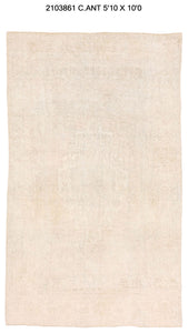 6x10 Old & Vintage Turkish Area Rug
