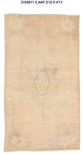 3x5 Old & Vintage Turkish Area Rug