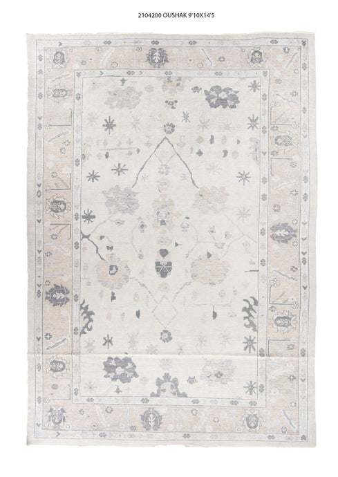10x14 Modern Oushak Area Rug