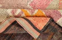 4x11 Old& Vintage Turkish Area Runner Rug