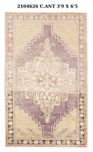 4x6 Old & Vintage Turkish Area Rug