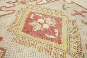4x7 Old & Vintage Turkish Area Runner Rug