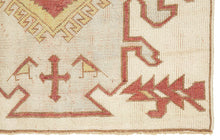 4x7 Old & Vintage Turkish Area Runner Rug