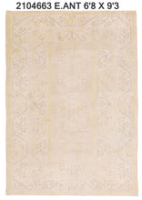 7x9 Old & Vintage Turkish Area Rug