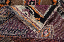 4x13 Old & Vintage Turkish Area Runner Rug
