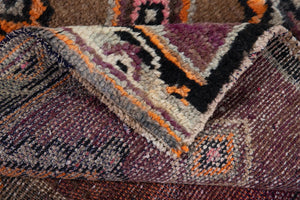4x13 Old & Vintage Turkish Area Runner Rug
