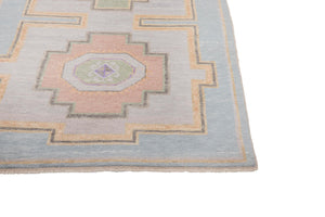 4x14 Modern Oushak Area Runner Rug