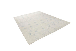 9x11 Modern Oushak Area Rug