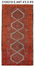 4x8 Old & Vintage Turkish Area Rug