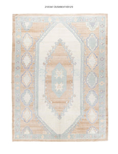 9x12 Modern Oushak Area Rug