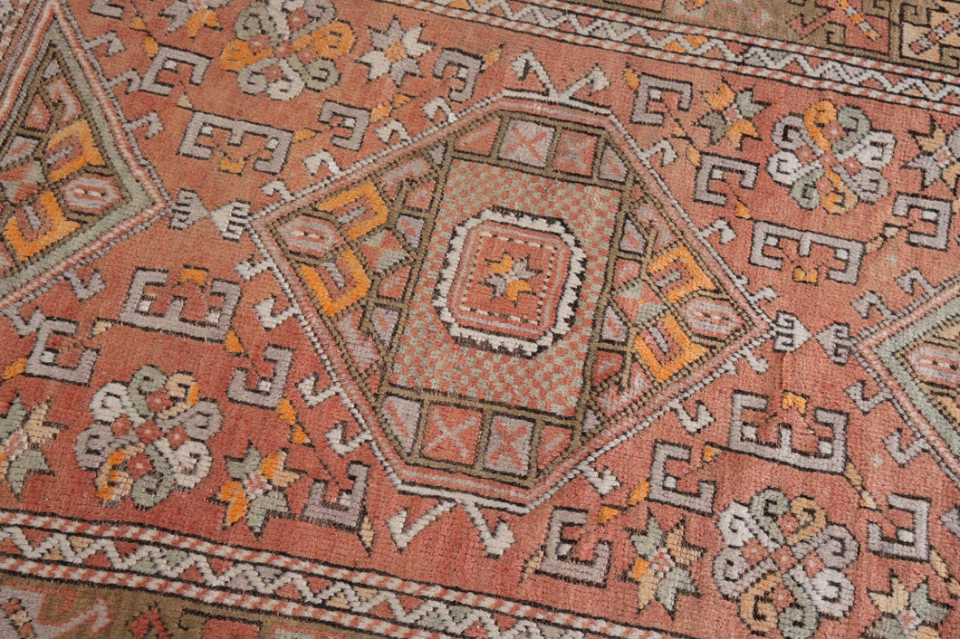 4x6 Old & Vintage Turkish Area Rug